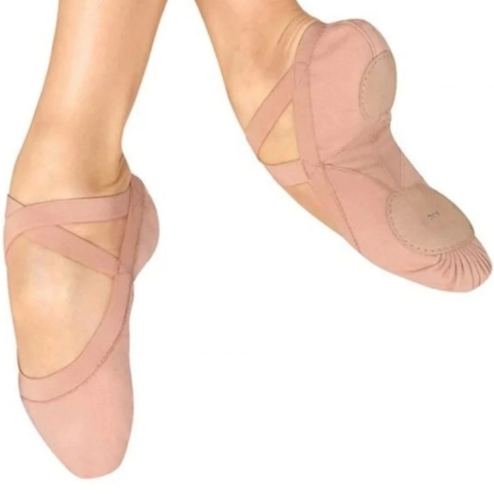 Bloch Canvas Split-Sole Ballet Shoes